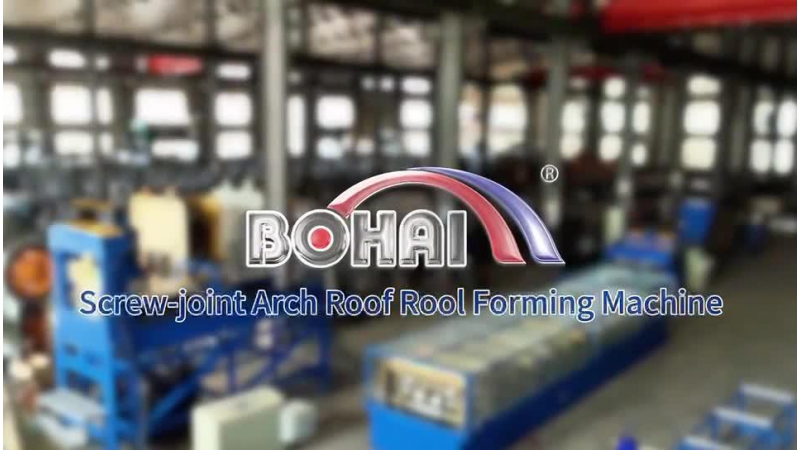 Equipo de unión por tornillo para láminas curvas